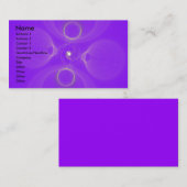 Fraktal-Schallwelle-Geschäfts-Karte Visitenkarte (Vorne/Hinten)