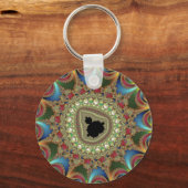 Fraktal Schlüsselanhänger (Vorderseite)