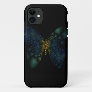 Fraktal Schmetterling iPhone Case
