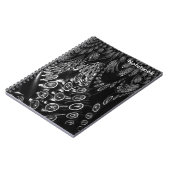 Fraktal-Schreibmaschine Notizblock (Linke Seite)