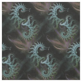 Fraktal-Seepferd-Kunst Stoff (Muster)