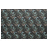 Fraktal-Seepferd-Kunst Stoff (Fat Quarter (45,7 x 55,9 cm))