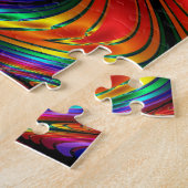 Fraktal-Seide-Regenbogen Puzzle (Seite)