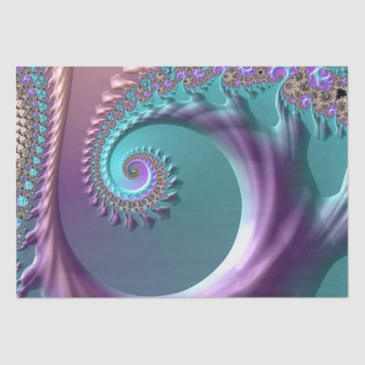 Fraktal Seidenpapier (Vorderseite)