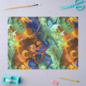 Fraktal Seidenpapier (Basteln)