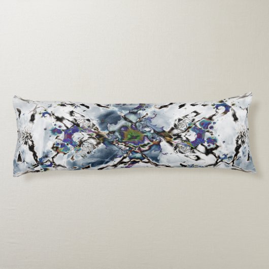 Fraktal Seitenschläferkissen (Rückseite)