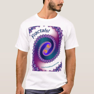 Fraktal-Shirt-Weiß T-Shirt