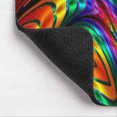Fraktal Silk Rainbow Mousepad (Ecke)