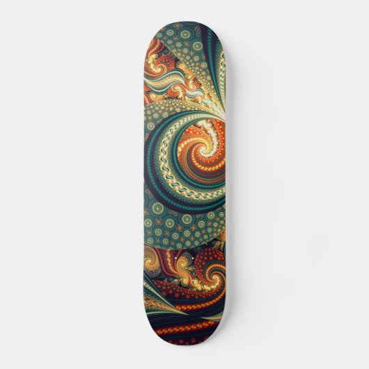 Fraktal Skateboard (Vorderseite)