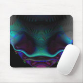Fraktal Skull Mousepad (Mit Mouse)