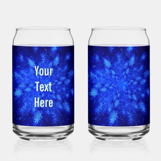 Fraktal Snowburst Dosenglas (Rückseite)