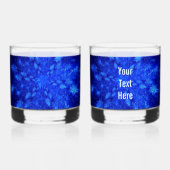 Fraktal Snowburst Whiskyglas (Vorderseite)