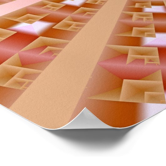 Fraktal Space Portal Poster (Ecke)