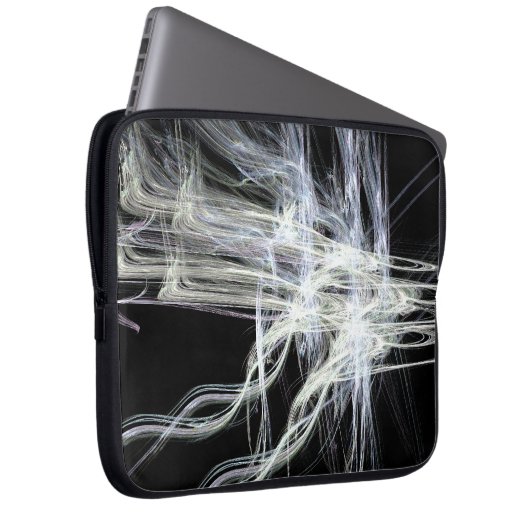 Fraktal Sparks Laptopschutzhülle (Vorne Rechts)