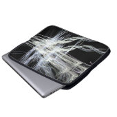 Fraktal Sparks Laptopschutzhülle (Vorne Knopf)