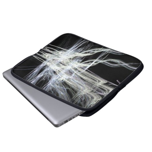Fraktal Sparks Laptopschutzhülle (Vorne Knopf)