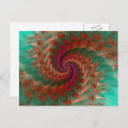 Fraktal Spaß52 Postkarte (Vorne/Hinten)