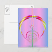 Fraktal Spaß 17 Postkarte (Vorne/Hinten)