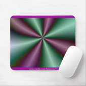 Fraktal-Spaß 8 Mousepad (Mit Mouse)