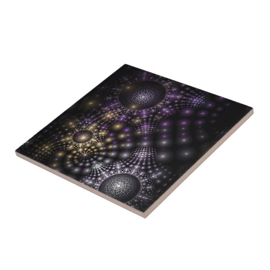 Fraktal Sphere Art Mandala Universe Fliese (Seite)