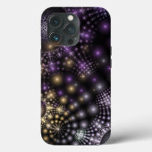 Fraktal Sphere Art Mandala Universe iPhone Case (Rückseite)