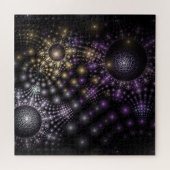 Fraktal Sphere Art Mandala Universe Puzzle (Horizontal)