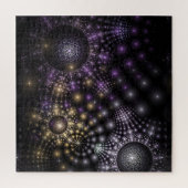 Fraktal Sphere Art Mandala Universe Puzzle (Vertikal)