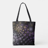 Fraktal Sphere Art Mandala Universe Throw Kissen Tasche (Rückseite)