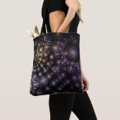 Fraktal Sphere Art Mandala Universe Throw Kissen Tasche (Von Nahem)