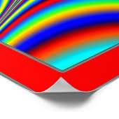 Fraktal Spider Web Poster (Ecke)