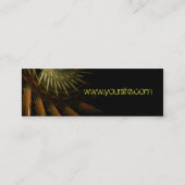 Fraktal Spikez Mini Business Card Visitenkarte (Rückseite)