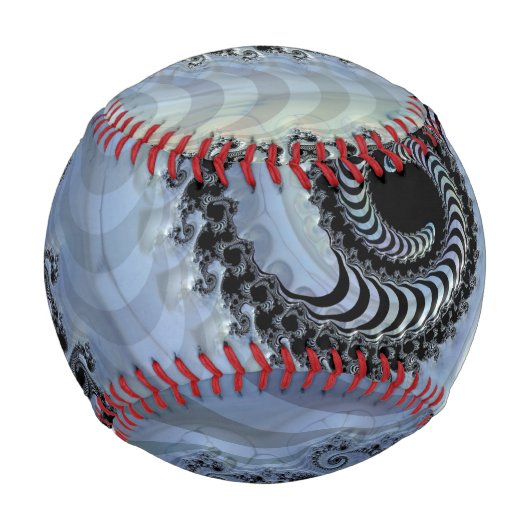 Fraktal Spiral Elegance Baseball (Rückseite)