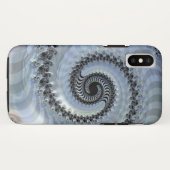 Fraktal Spiral Elegance Case-Mate iPhone Hülle (Rückseite (Horizontal))