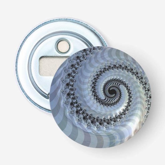 Fraktal Spiral Elegance Flaschenöffner (Vorderseite)