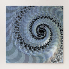 Fraktal Spiral Elegance Jigsaw Puzzle