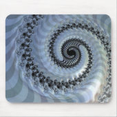 Fraktal Spiral Elegance Mouse Pad Mousepad (Vorne)