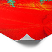 Fraktal Spiral Poster (Ecke)