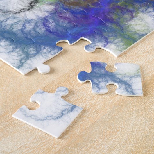 Fraktal-Spiralen Puzzle (Seite)