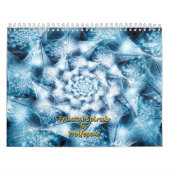 Fraktal Spirals von Wolfepaw Calendar Januar Cvr Kalender (Titelbild)