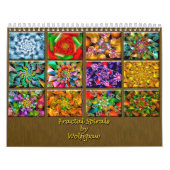 Fraktal Spirals von Wolfepaw Calendar Kalender (Titelbild)