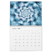 Fraktal Spirals von Wolfepaw Calendar Kalender (Jan 2027)