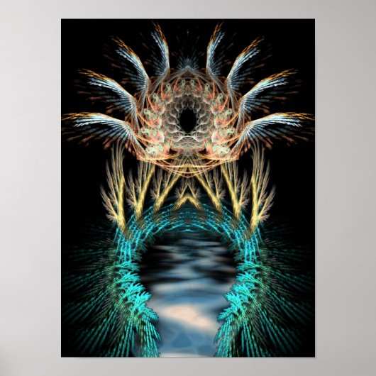 Fraktal Spiritiz Poster (Vorne)