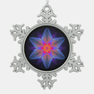 Fraktal Star Abstrakt Ornament