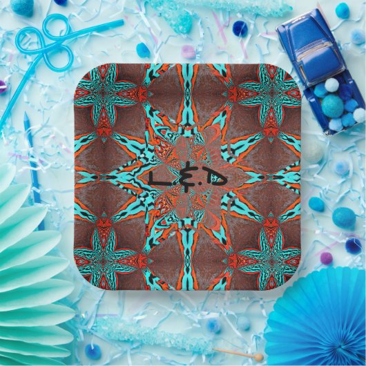 Fraktal Star of Future & Your Briefe Pappteller (Party)