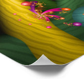 Fraktal Star Poster (Ecke)