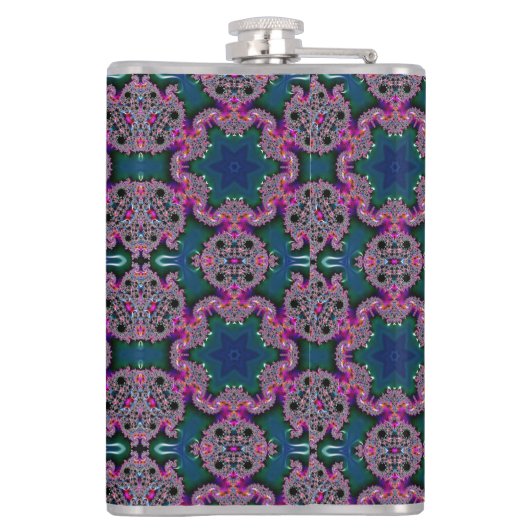 Fraktal-Strahlung Flachmann (Rückseite)