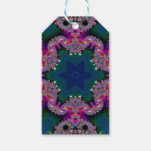 Fraktal-Strahlung Geschenkanhänger (Vorderseite)