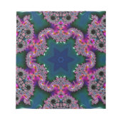 Fraktal-Strahlung Notizblock (Vorderseite)