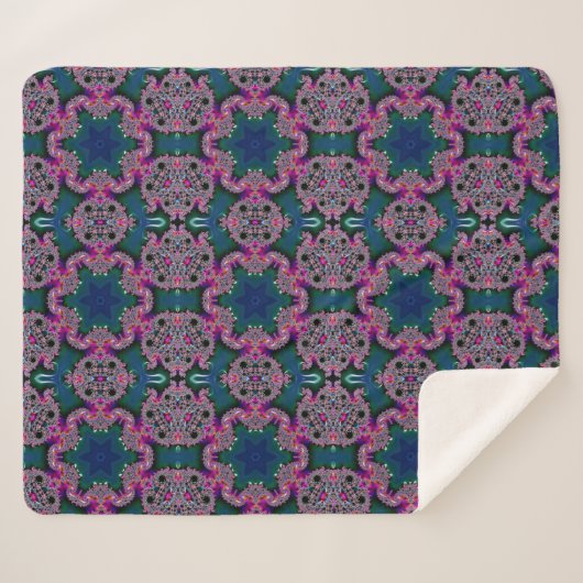 Fraktal-Strahlung Sherpadecke (Vorderseite (Horizontal))