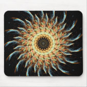Fraktal Sunflower Mousepad (Vorne)